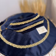 Torba za slavski kolac okrugla zlato71