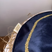 Torba za slavski kolac okrugla zlato71